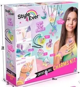 Universal Набор гелевых шармов STYLE 4 EVER для детей от 8 лет