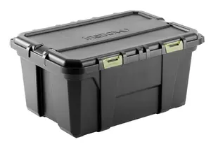 Plast Team Storage box 110L 24230800 plastic black