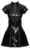 Black Level vinila kleita flared L Photo 6