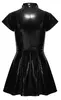 Black Level vinila kleita flared L Photo 7