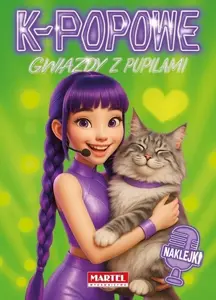 Martel Coloring and Sticker Book K-popowe Gwiazdy with Stickers