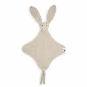Lodger Bunny Teddy Fleece Security Blanket, Birch