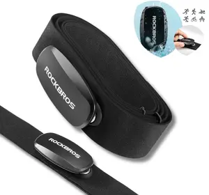 Нагрудный пульсометр Rockbros HRM812 Bluetooth ANT+ IP67 черный