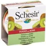 Влажный корм для кошек Schesir Тунец и Киви 75г банка