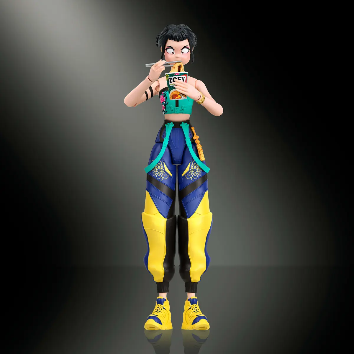Фигурка Mattel KPop Demon Hunters HUNTR/X Zoey Photo 6