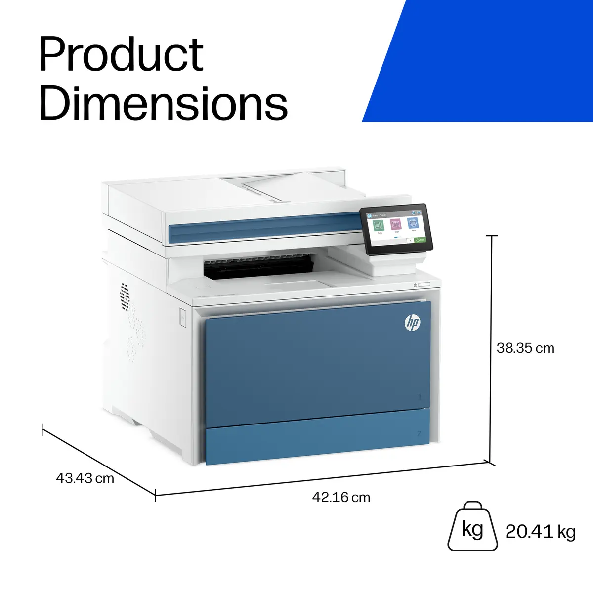 HP LaserJet Enterprise 4801 krāsains daudzfunkcionāls printeris Photo 14