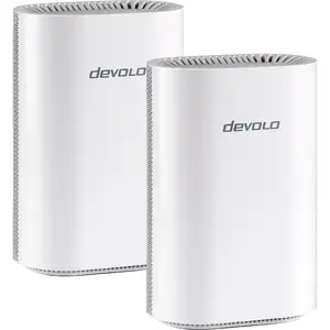 Devolo WiFi 7 BE9300 Ячеистая система 2-пак Традиапазонный маршрутизатор с портами 1x 2.5G WAN/LAN и 3x 1G LAN на устройство