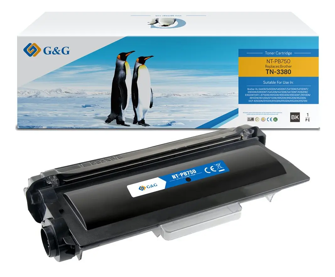 G&G 14313 saderīgs melnais tonera kasetne