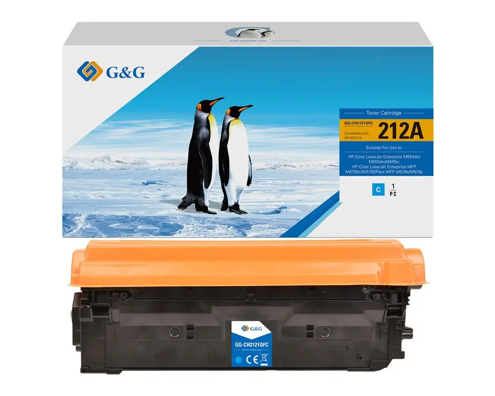 G&G 21005 saderīga ciāna tonera kasetne