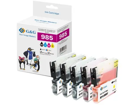 G&G 14078 Saderīga tintes kasetne multipaka