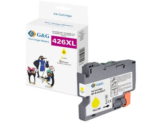 G&G 20601 saderīga lielas ietilpības dzeltena