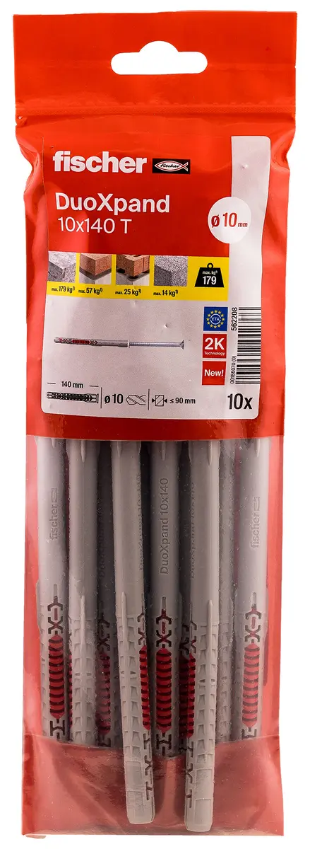 Fischer 562208 DuoXpand garais enkurdobulis dībelis
