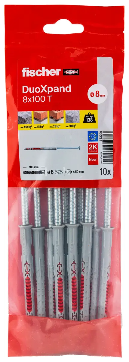 Fischer 562200 DuoXpand Garais dībelis un