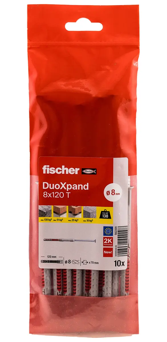 Fischer 562201 DuoXpand garais ass enkurdoklis