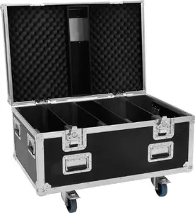 Roadinger Flightcase HIGHLINE 4x IP SWING with Castors