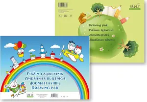 UAB Smiltainis ir ko Drawing Book A4 80 gsm 20 Sheets
