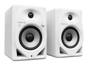 Pioneer DM-50D-BT-W Aktīvie monitora skaļruņi 3.4 collas 50 W 2-virzienu baltie vadu un bezvadu Bluetooth galda dīdžejiem