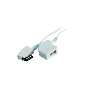 S-Impuls TAE F to TAE F telephone extension cable, male to female, 6 meters, white
