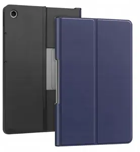 Strado Smart Tablet Case Flip Cover for Lenovo Tab Plus TB351FU 11.5-inch Dark Blue
