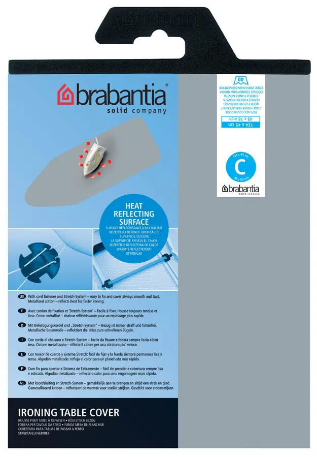 Чехол для гладильной доски Brabantia 136702 Серый Photo 2