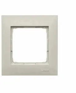 Kontakt-Simon Simon 54 Premium Одинарная рамка IP20 IP44 Кашемир