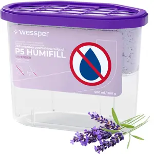 Wessper P5 HUMIFILL Disposable Moisture Absorber 600 ml Lavender