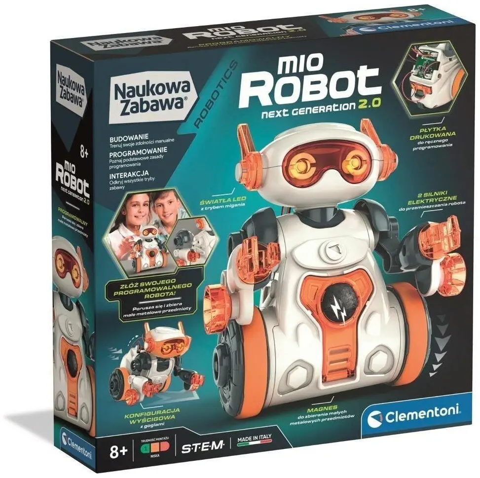 Interaktīvs izglītojošs robots Clementoni Robot Mio