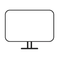 Sleek design. Seamless dual monitor setups