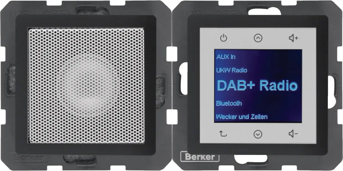 Hager Touch DAB+ Bluetooth radio ar
