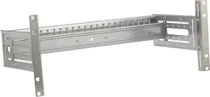 EFB Elektronik 53719.1V2 Statīva sliede sudraba krāsā serveru skapjiem un tīkla statīviem