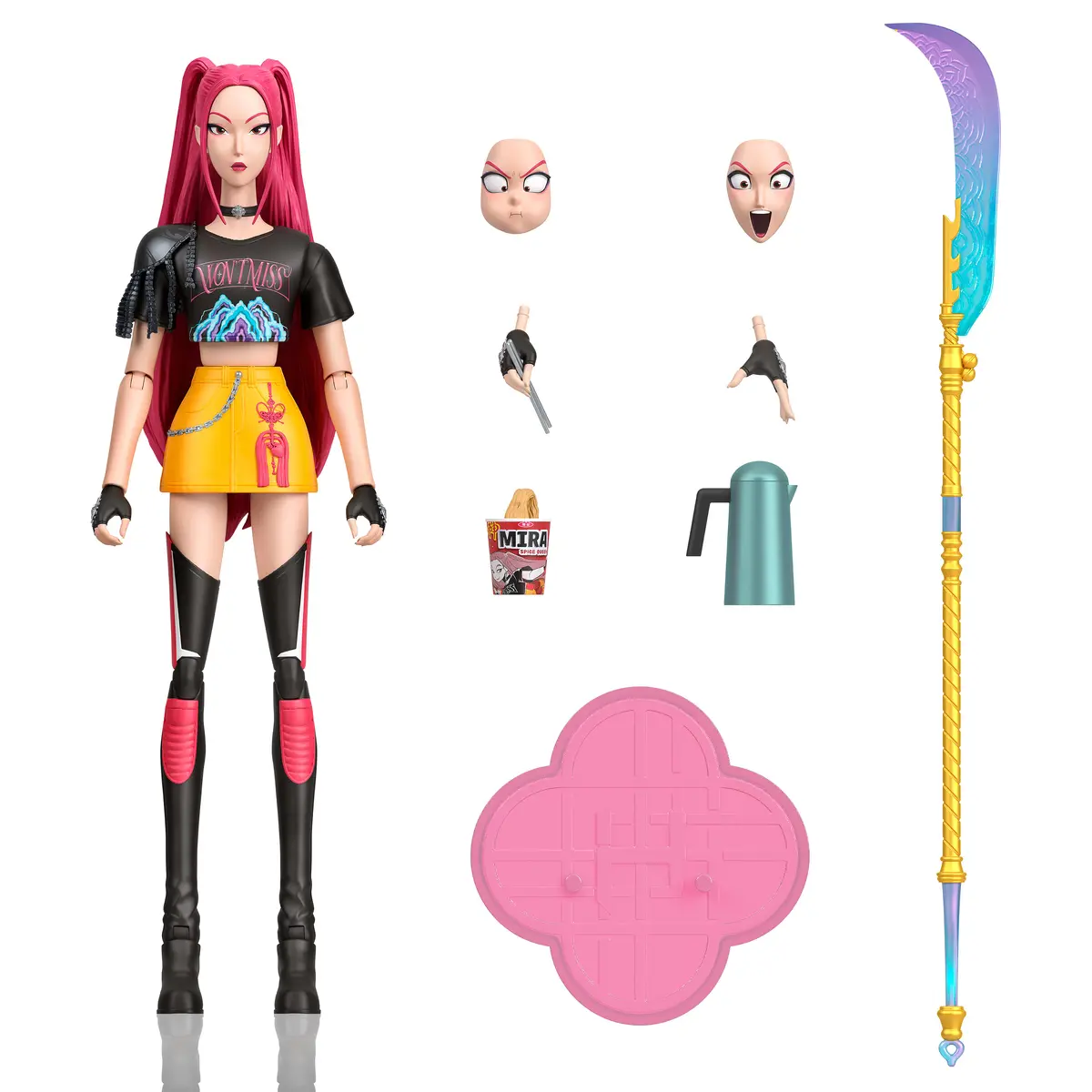 Mattel KPop Demon Hunters HUNTR/X Mira Action Figure Photo 2