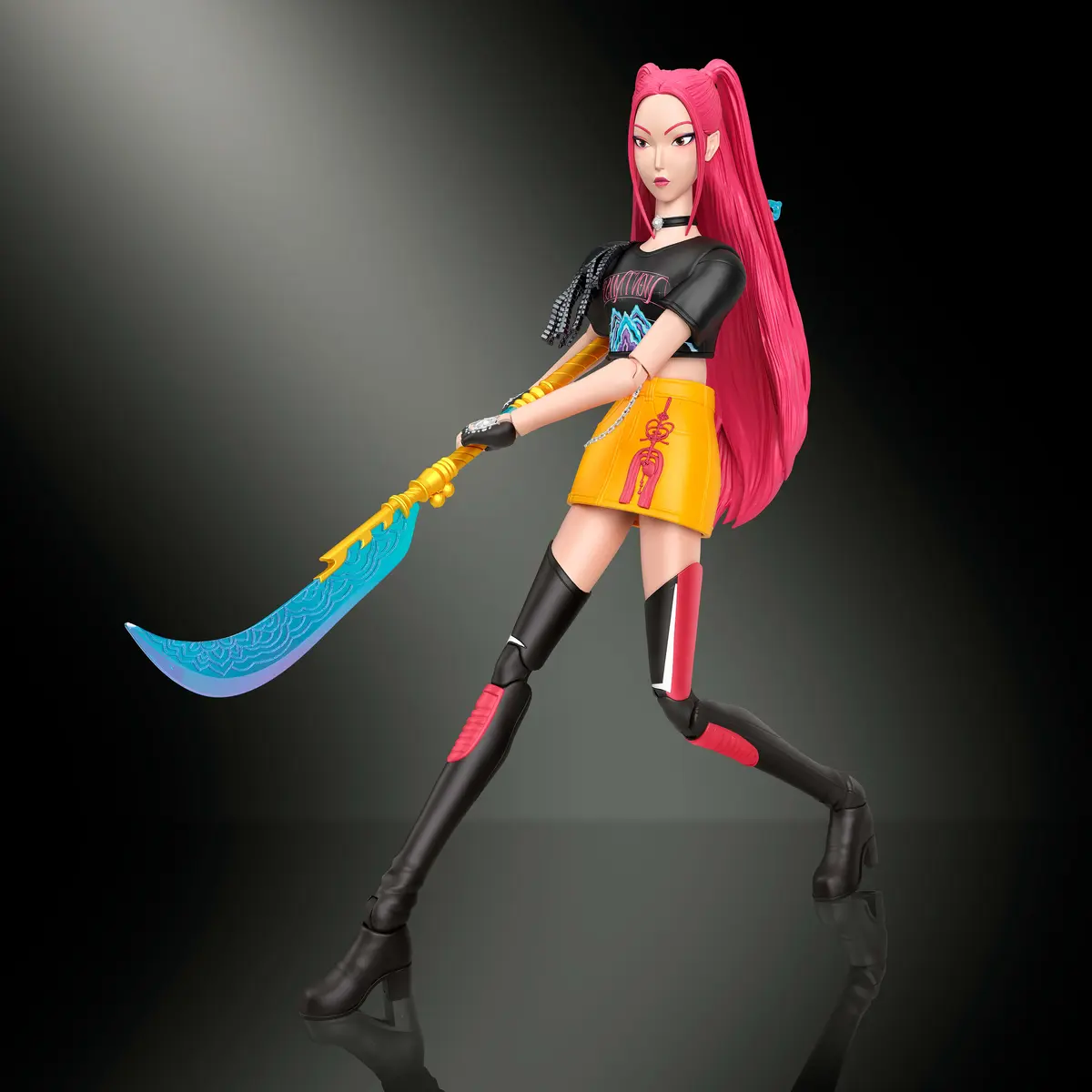 Mattel KPop Demon Hunters HUNTR/X Mira Action Figure Photo 4