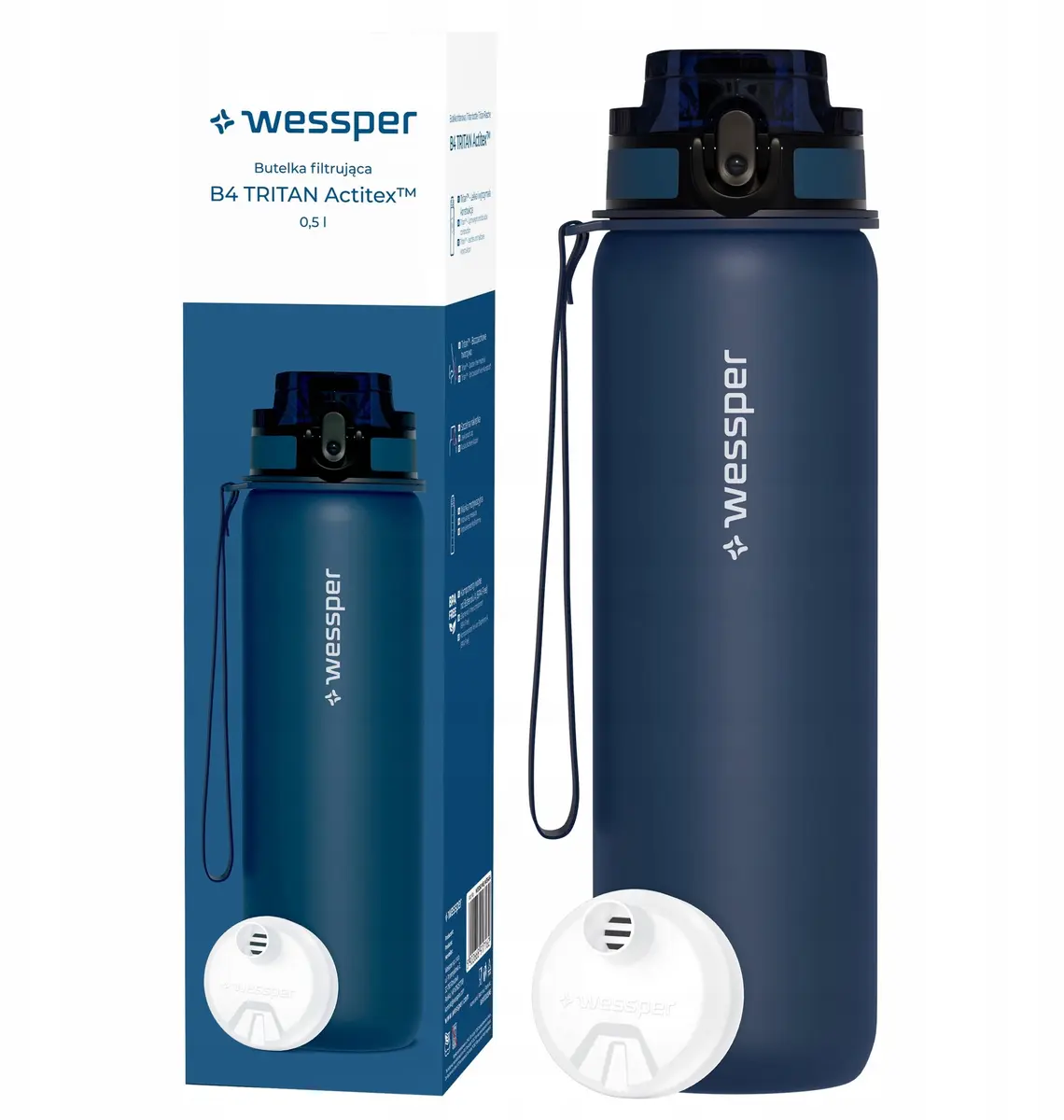 Wessper B4 TRITAN Actitex sporta pudele