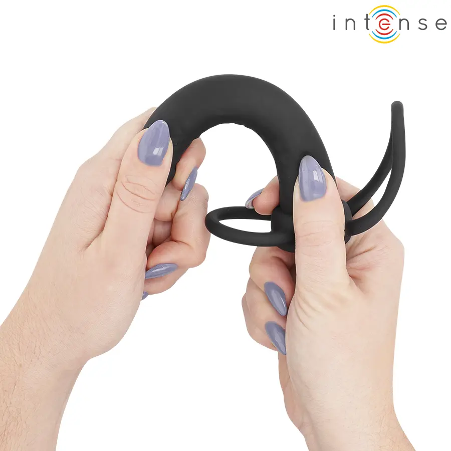 INTENSE LUCAS Anal Dildo with Rings Photo 5