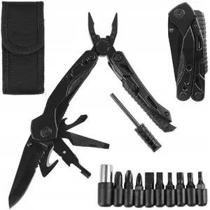 Strado Multitool 21w1 Многофункциональный инструмент для выживания складной перочинный нож с битами