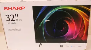 Sharp 32HA1205E Televizors 32 Collas HD 1366 x 768 Pikseļi Plakana Ekrāna 16:9 Energoefektivitātes Klase E Melns