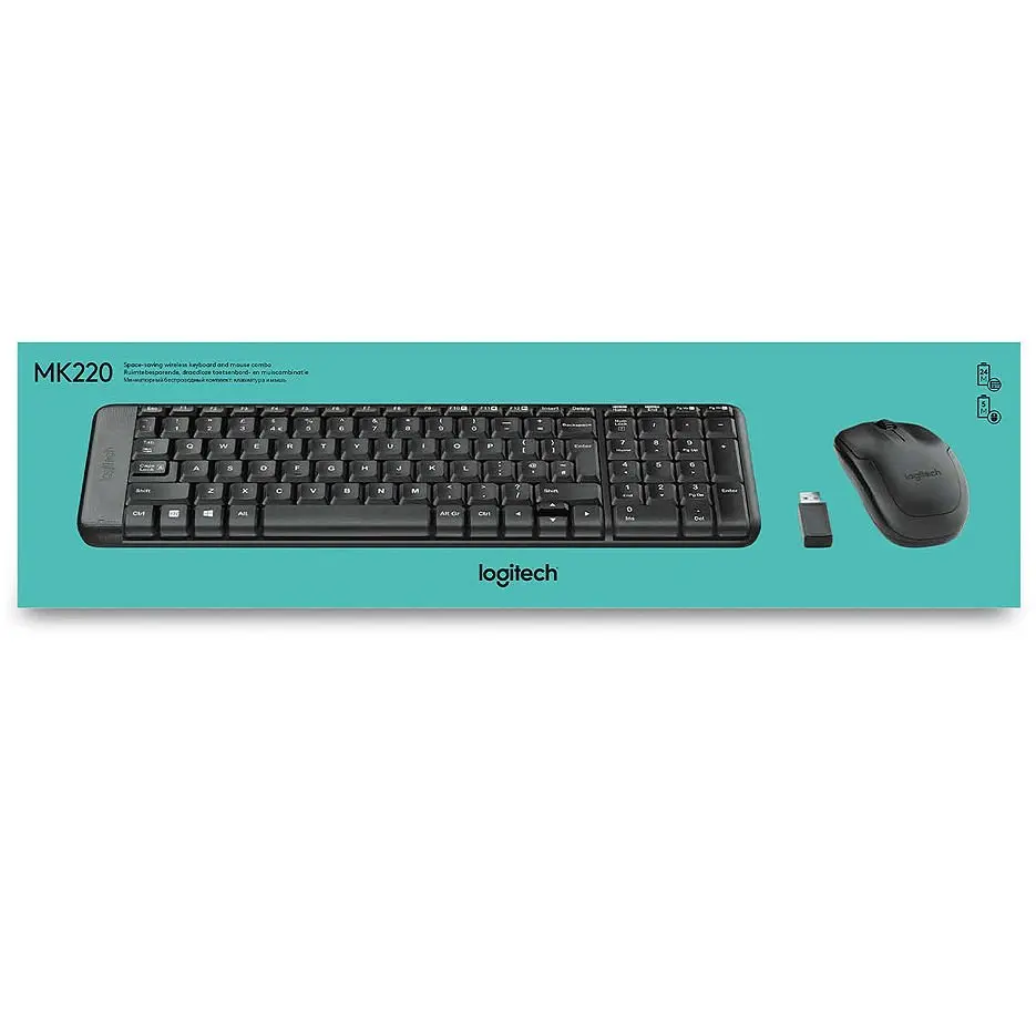Комплект клавиатура и мышь Logitech Wireless Combo MK220 Photo 3