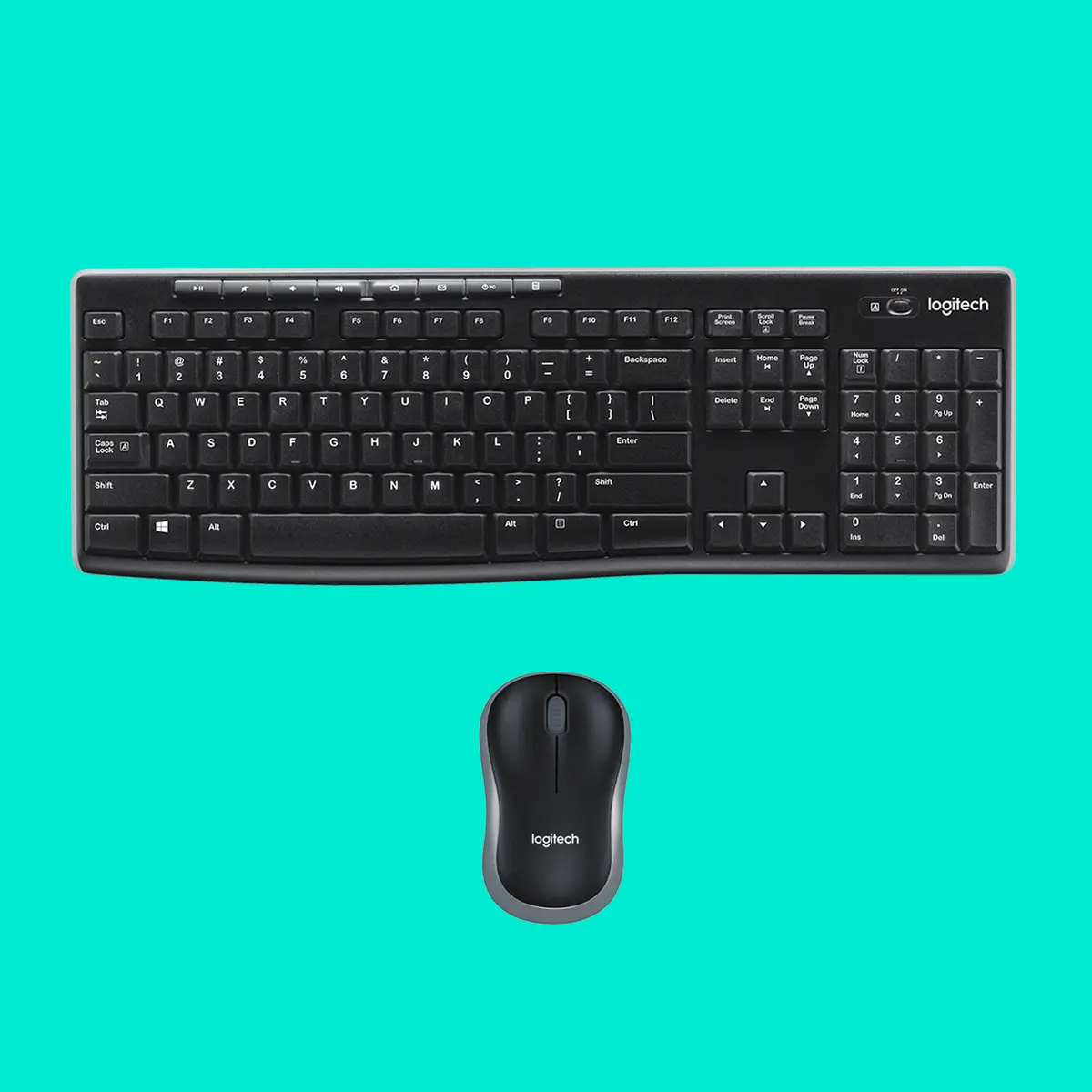 Logitech MK270 Wireless Keyboard and Mouse Photo 8