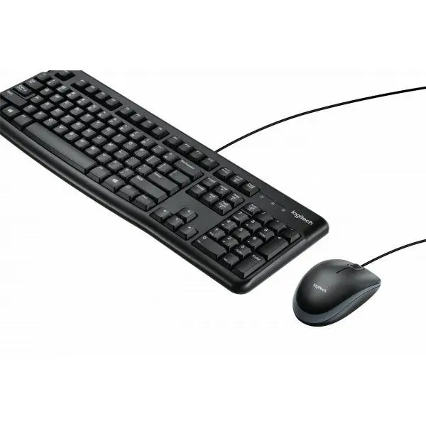 Проводной комплект клавиатура и мышь Logitech MK120 Photo 2