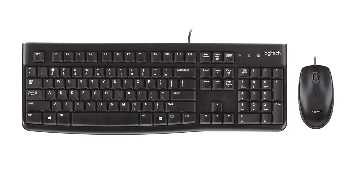 Проводной комплект клавиатура и мышь Logitech MK120 Photo 6