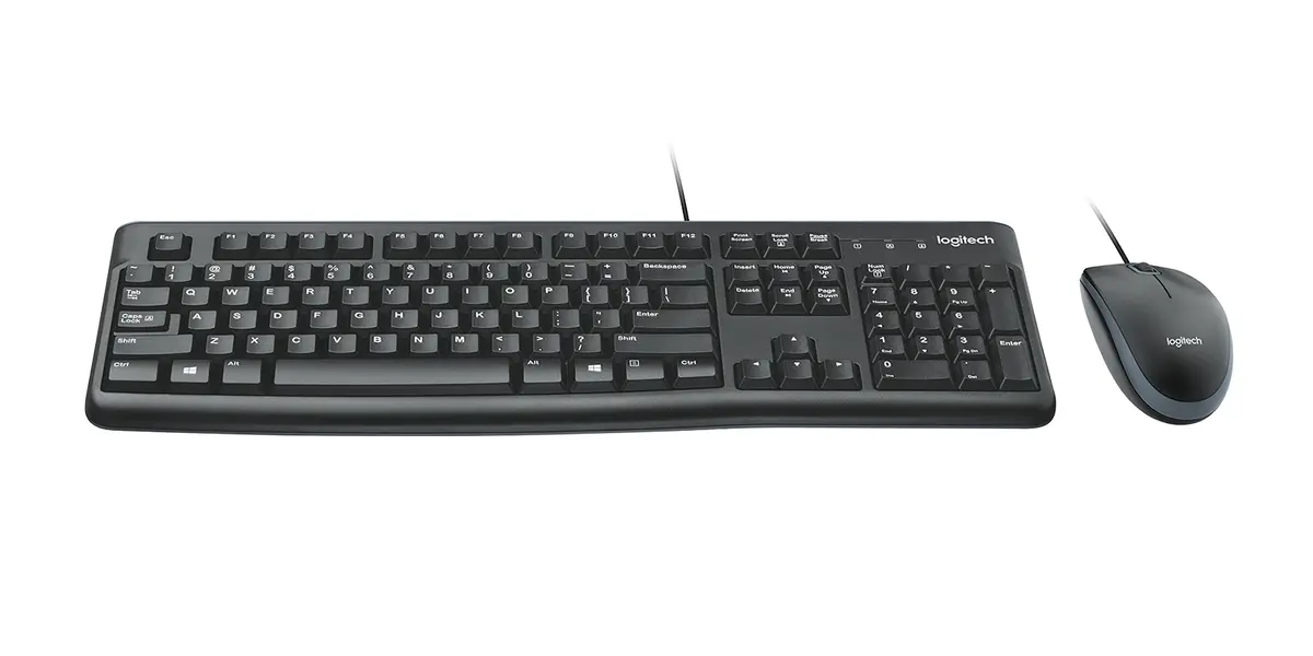 Проводной комплект клавиатура и мышь Logitech MK120 Photo 8
