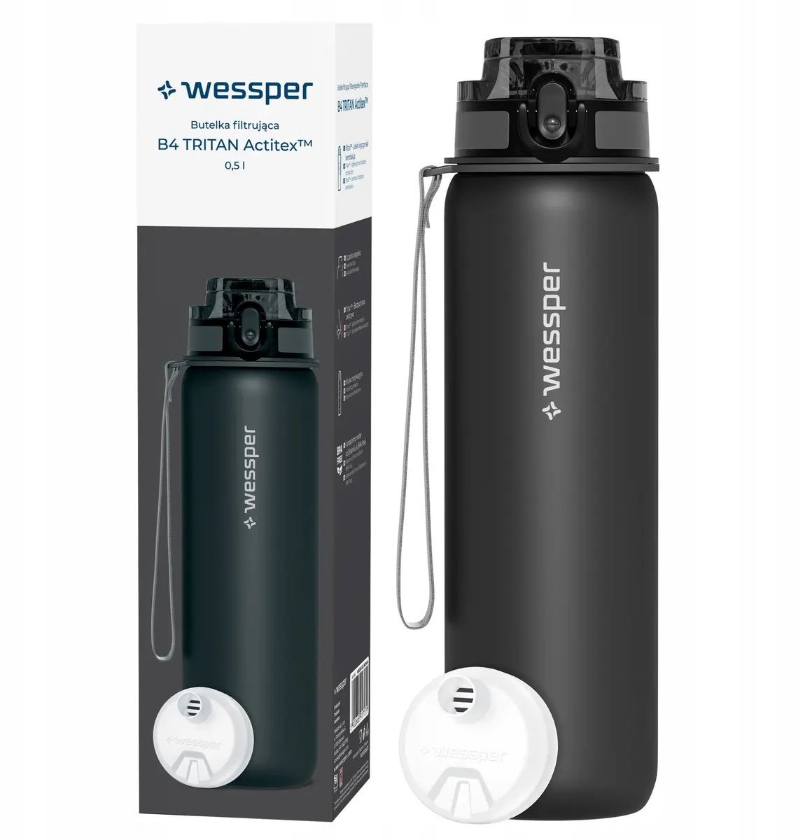 Wessper B4 Tritan Actitex sporta pudele