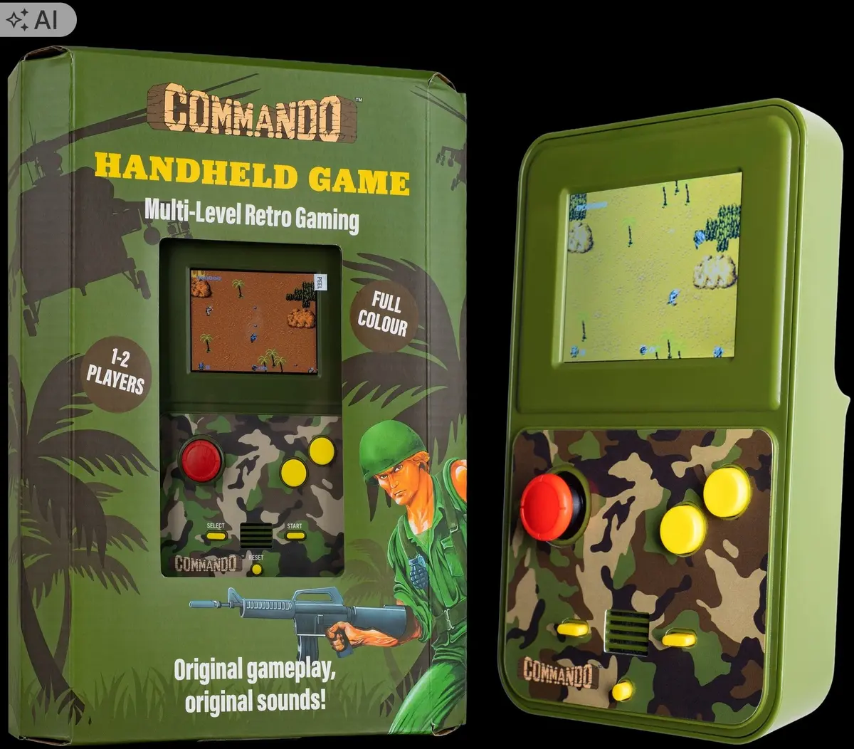 Cenega Commando Capcom Retro Arcade portatīvā