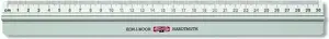 Koh I Nor 30cm Metal Ruler with Handle