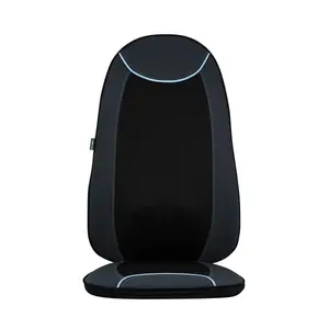 HoMedics Shiatsu Max 3.0 muguras un plecu masāžas spilvens CBS-2026-EB ar sildīšanu, dziļu mīcīšanu, punktveida masāžu un regulējamu ātrumu