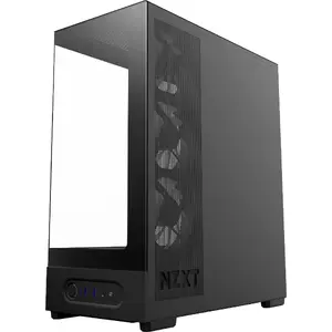 NZXT S5 RGB Midi Tower ATX Datorsistēmas Korpuss Melns ar 360 mm RGB Ventilatoru