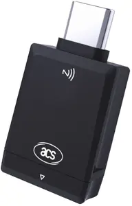 Ключ безопасности ACS PocketKey+ Bio FIDO AFD03-A1 с биометрической аутентификацией
