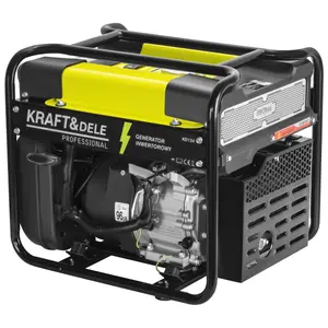Инверторный бензиновый генератор Kraft&Dele KD134 3.5кВт 230В 12В 212см³ 4-тактный ручной запуск