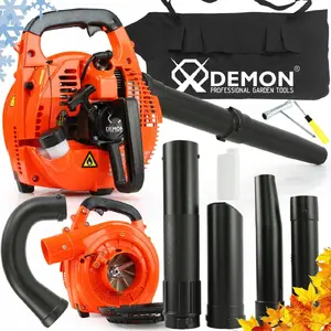 Petrol Blower-Vacuum Cleaner Demon M88175