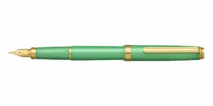 Platinum Fountain Pen BISO Mint Green Fine Nib Green Body